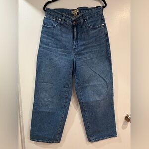 Madewell The Perfect Vintage Wide-Leg Crop Jean